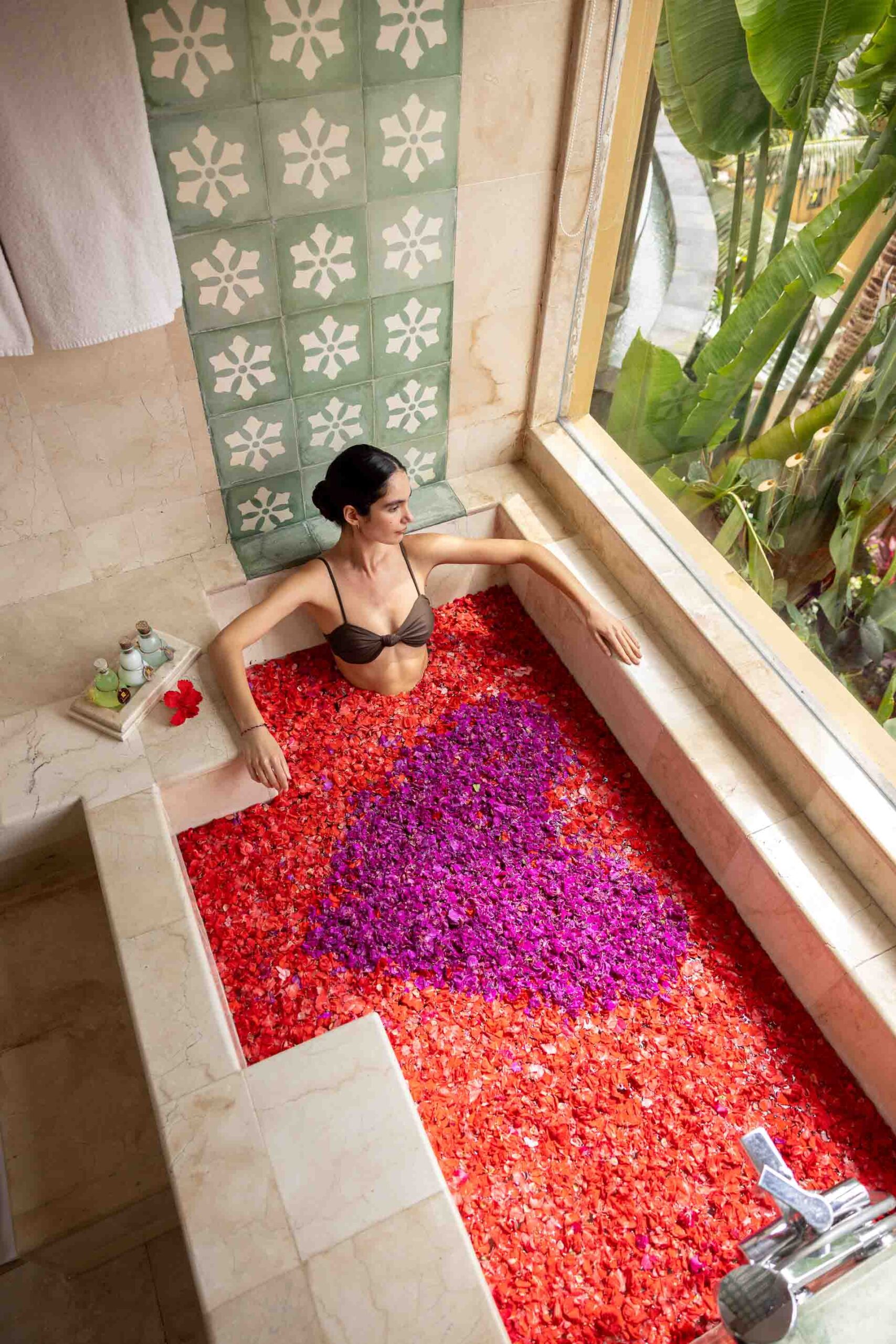 5-star hotel spa photoshoot